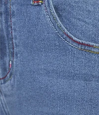 Sadie & Sage Denim 5-Pocket Straight Leg Full Length Jeans