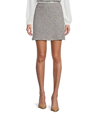Sadie & Sage Plaid Mini Skirt