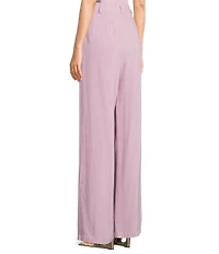 Sadie & Sage Linen Full Length Pleated Coordinating Trousers