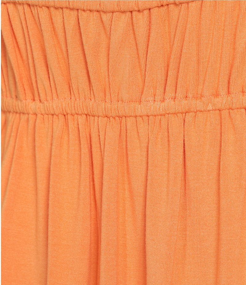 Sadie & Sage Square Neck Tie Front Mini Dress