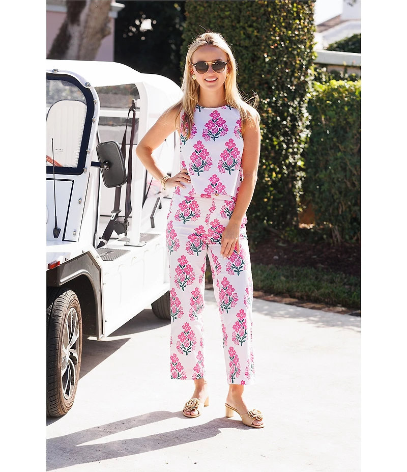 SAIL to SABLE X Amy Littleson McNitt The Jacqueline Sleeveless Tank Pant Set