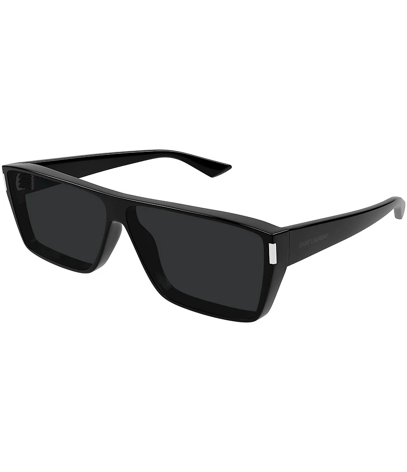 Yves Saint Laurent Men's Corner Angie 64mm Rectangle Sunglasses
