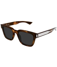 Saint Laurent Men's Corner Angle 53mm Square Sunglasses