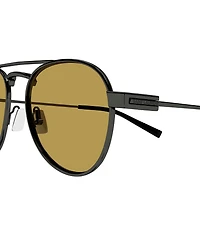 Yves Saint Laurent Men's SL Logo 54mm Aviator Sunglasses