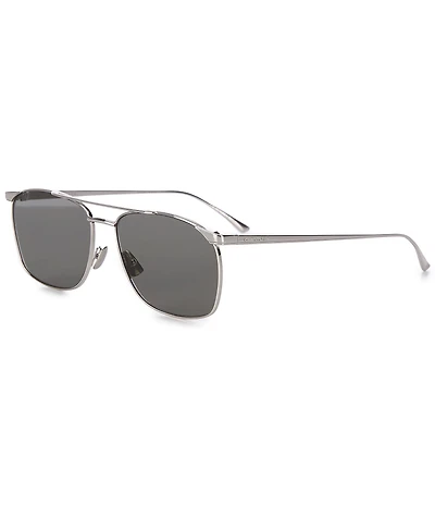 Yves Saint Laurent Men's SL Logo 57mm Aviator Sunglasses