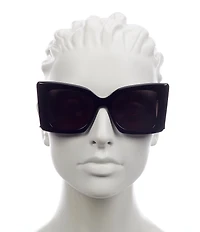 Yves Saint Laurent Blaze SL M119 54mm Oversized Cat Eye Statement Sunglasses