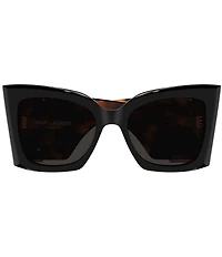 Yves Saint Laurent Blaze SL M119 54mm Oversized Cat Eye Statement Sunglasses