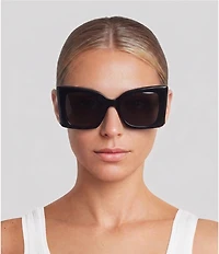 Yves Saint Laurent Women's Blaze SL M119 54mm Oversized Cat Eye Statement Sunglasses