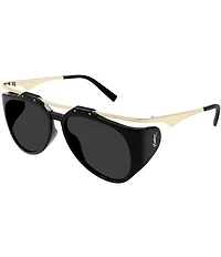 Yves Saint Laurent Women's Amelia New Wave 55mm Statement Navigator Sunglasses
