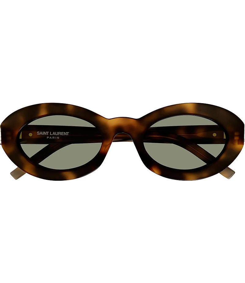 Yves Saint Laurent Women's Classic 52mm Havana Oval Sunglasses
