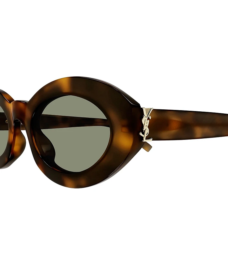 Yves Saint Laurent Women's Classic 52mm Havana Oval Sunglasses