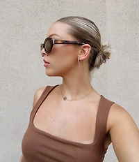Yves Saint Laurent Women's Classic 52mm Havana Oval Sunglasses