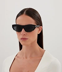 Yves Saint Laurent Women's Corner Angie 99mm Shield Sunglasses