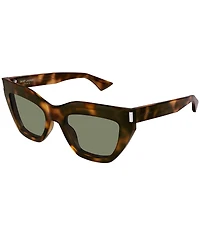 Saint Laurent Women's Corner Angle 53mm Cat Eye Sunglasses