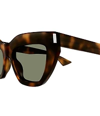 Saint Laurent Women's Corner Angle 53mm Cat Eye Sunglasses