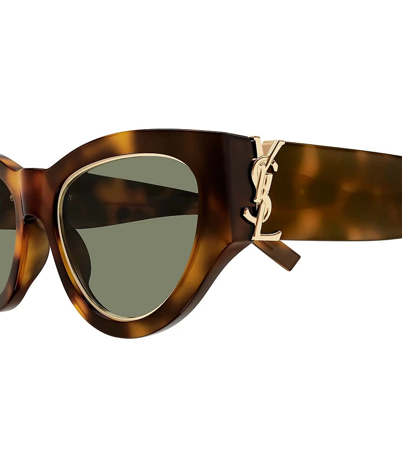 Yves Saint Laurent Women's Monogram 52mm Cat Eye Sunglasses