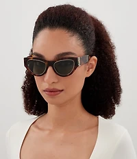 Yves Saint Laurent Women's Monogram 52mm Cat Eye Sunglasses