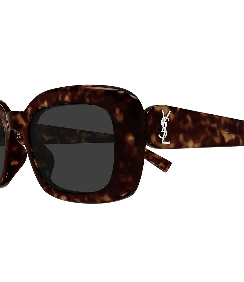 Yves Saint Laurent Women's Monogram 53mm Rectangle Sunglasses