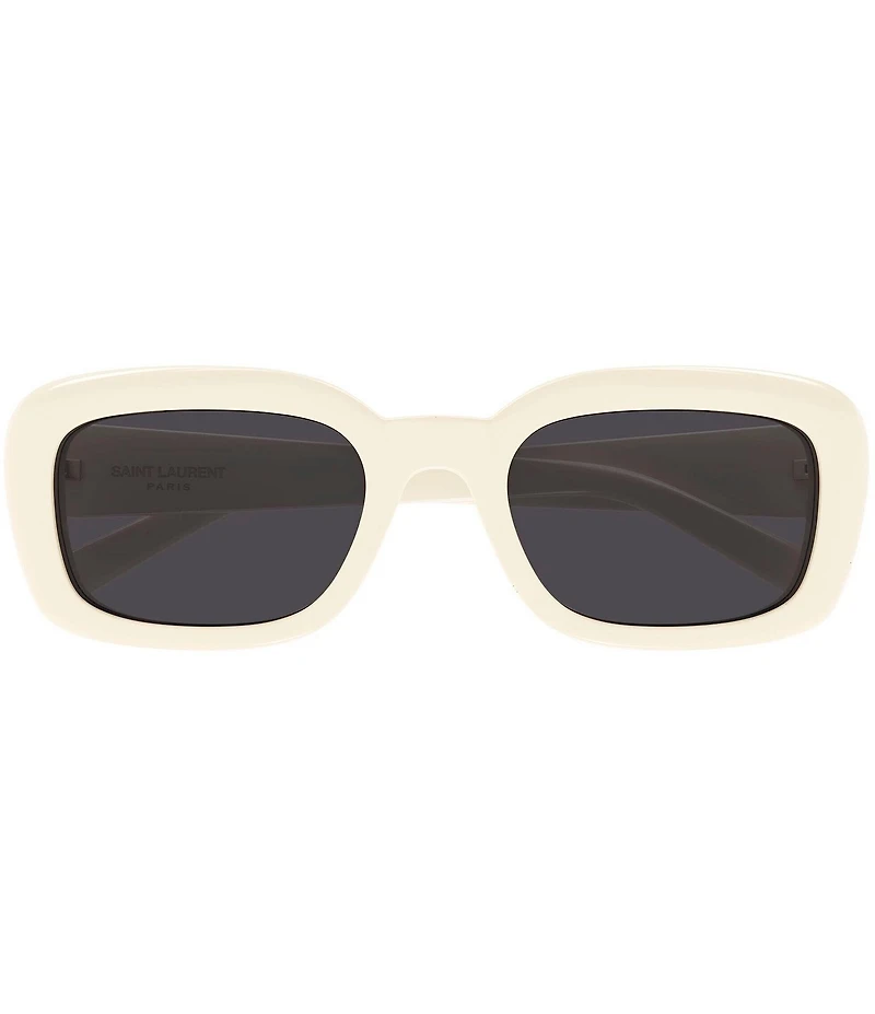 Yves Saint Laurent Women's Monogram 53mm Rectangle Sunglasses