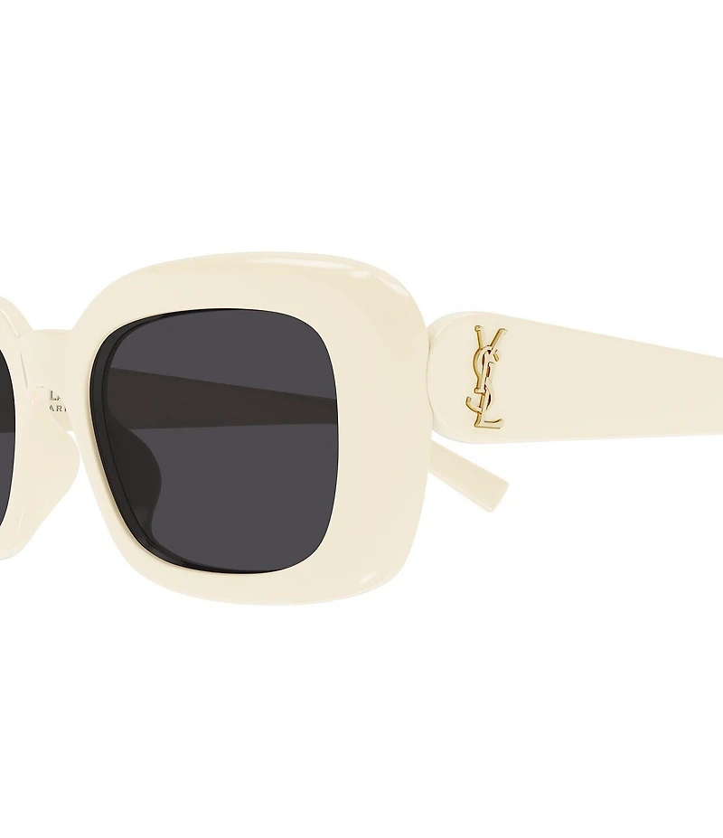 Yves Saint Laurent Women's Monogram 53mm Rectangle Sunglasses