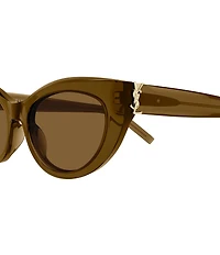 Saint Laurent Women's Monogram 54mm Cat Eye Sunglasses