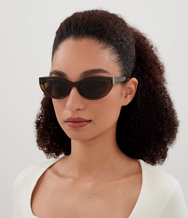 Saint Laurent Women's Monogram 54mm Cat Eye Sunglasses