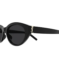 Yves Saint Laurent Women's Monogram 54mm Cat Eye Sunglasses