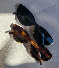 Yves Saint Laurent Women's Monogram 54mm Cat Eye Sunglasses