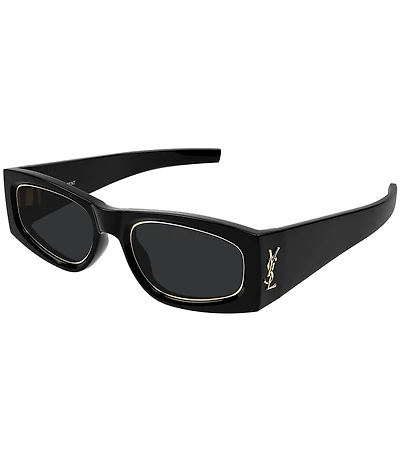 Yves Saint Laurent Women's Monogram 54mm Rectangle Sunglasses