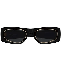 Yves Saint Laurent Women's Monogram 54mm Rectangle Sunglasses