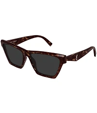 Yves Saint Laurent Women's Monogram 58mm Cat Eye Sunglasses
