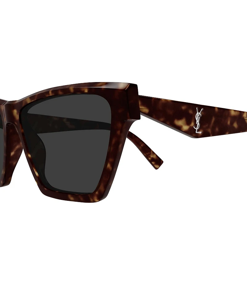 Yves Saint Laurent Women's Monogram 58mm Cat Eye Sunglasses
