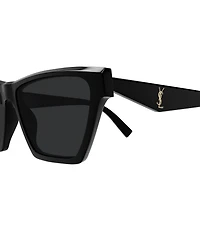 Yves Saint Laurent Women's Monogram 58mm Cat Eye Sunglasses