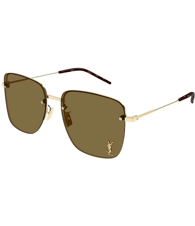 Yves Saint Laurent Women's Monogram 58mm Square Sunglasses