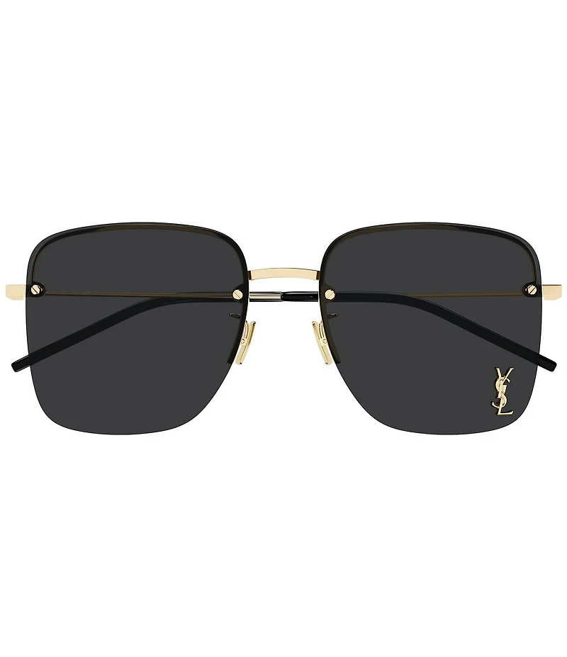 Yves Saint Laurent Women's Monogram 58mm Square Sunglasses