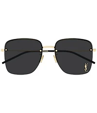 Yves Saint Laurent Women's Monogram 58mm Square Sunglasses