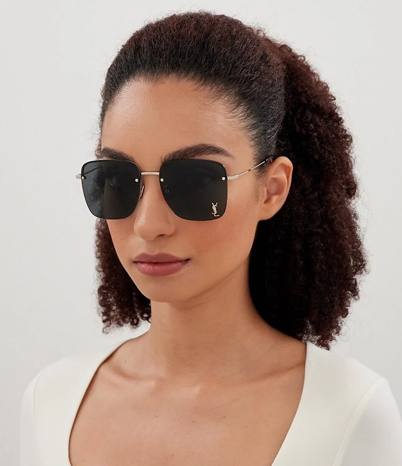 Yves Saint Laurent Women's Monogram 58mm Square Sunglasses