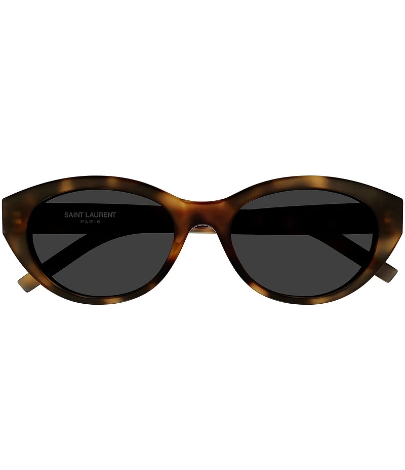 Yves Saint Laurent Women's Monogram Havana 54mm Cat Eye Sunglasses