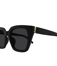 Yves Saint Laurent Women's Monogram Hinge 51mm Cat Eye Sunglasses