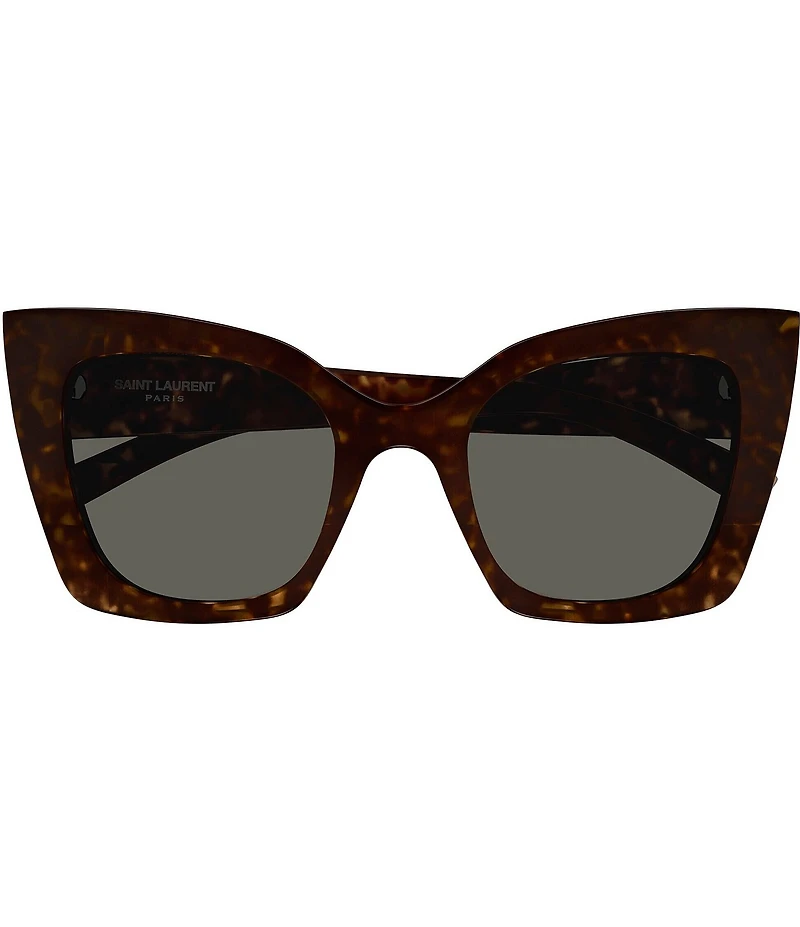 Yves Saint Laurent Women's New Wave 51mm Havana Cat Eye Sunglasses