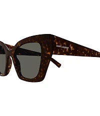 Yves Saint Laurent Women's New Wave 51mm Havana Cat Eye Sunglasses
