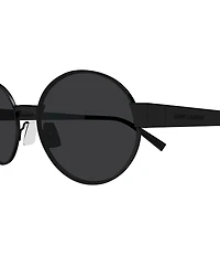 Yves Saint Laurent Women's New Wave 55mm Round Sunglasses