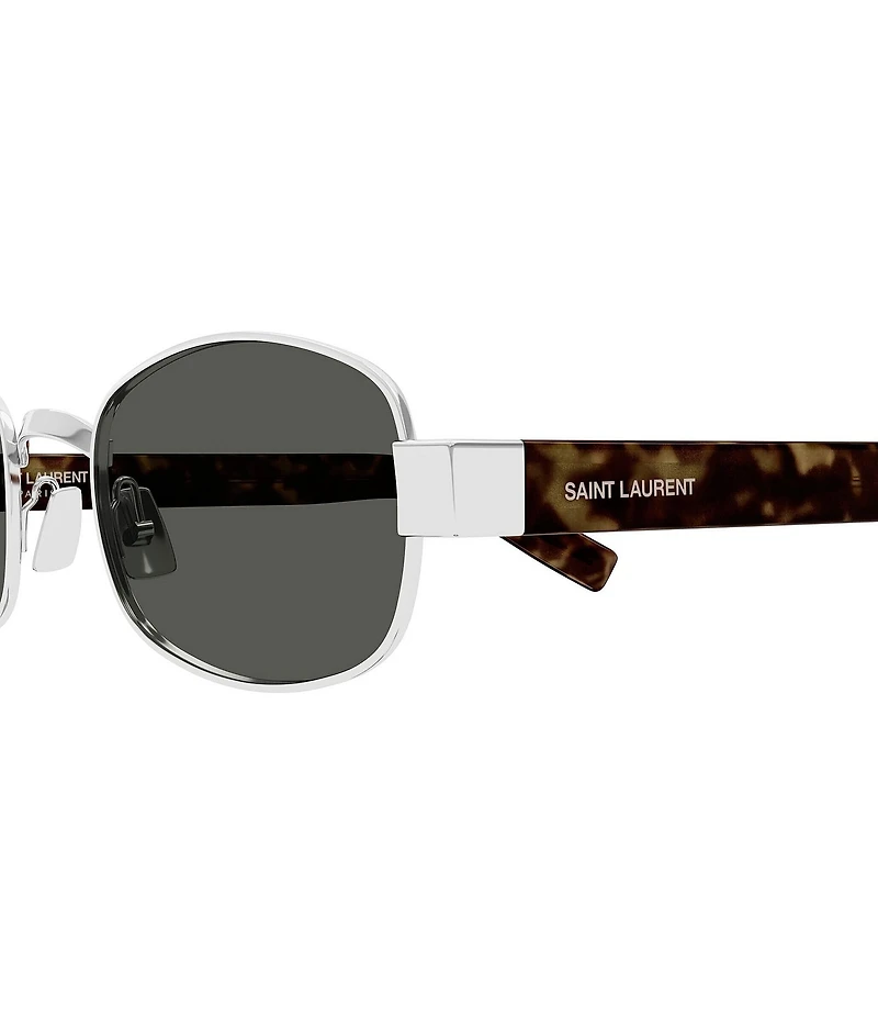 Yves Saint Laurent Women's SL Logo 53mm Rectangle Sunglasses