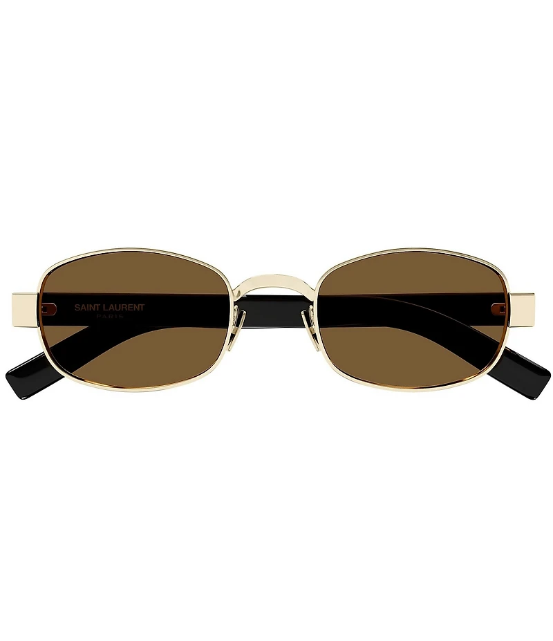 Yves Saint Laurent Women's SL Logo 53mm Rectangle Sunglasses