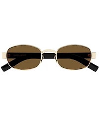 Yves Saint Laurent Women's SL Logo 53mm Rectangle Sunglasses