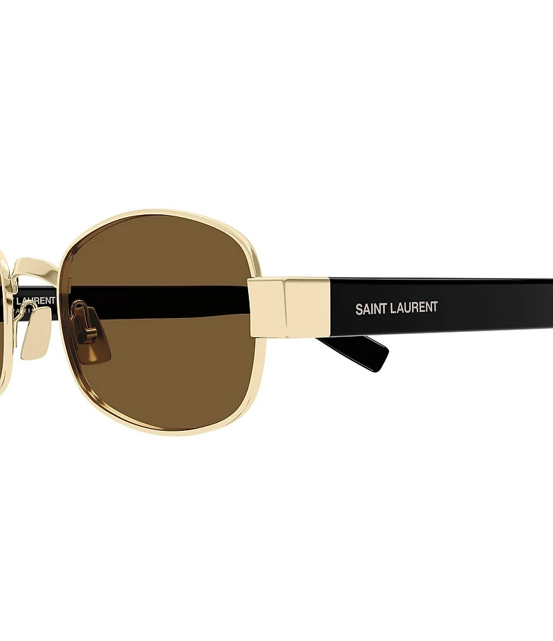 Yves Saint Laurent Women's SL Logo 53mm Rectangle Sunglasses