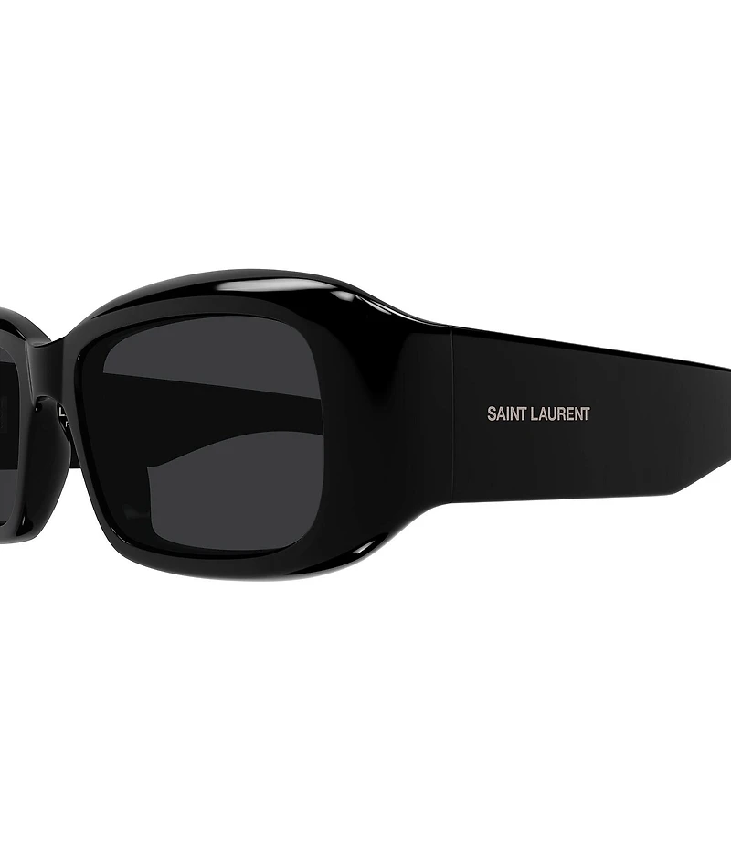 Yves Saint Laurent Women's SL Logo 55mm Rectangle Sunglasses