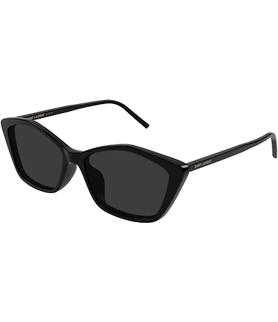 Yves Saint Laurent Women's SL Logo Thin 57mm Cat Eye Sunglasses