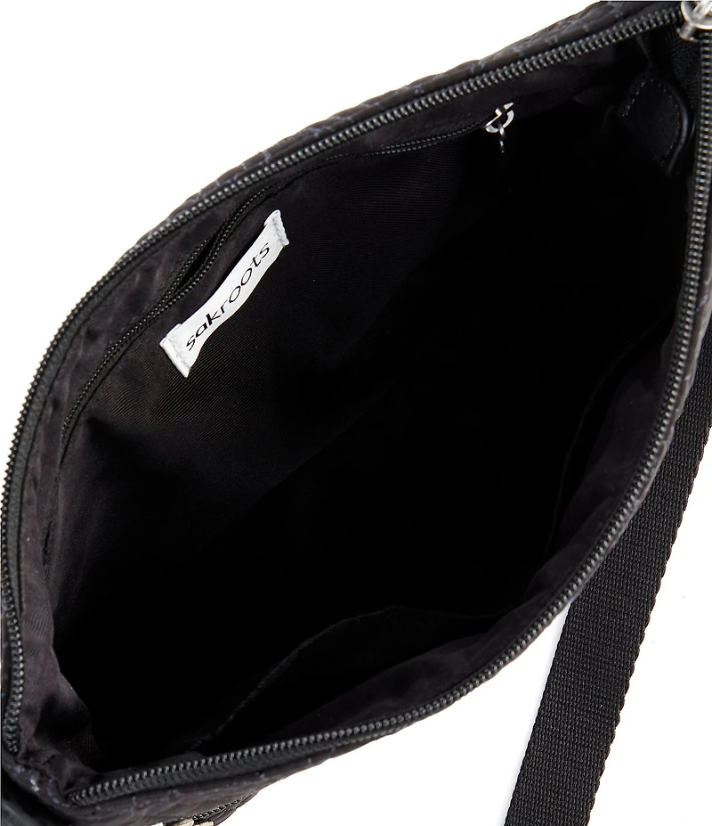 Sakroots Basic Zip Top Spirit Desert Quilted Crossbody Bag