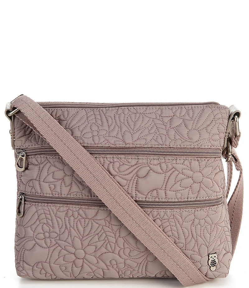 Sakroots Basic Zip Top Spirit Desert Quilted Crossbody Bag